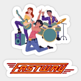 Fastway band classic Sticker